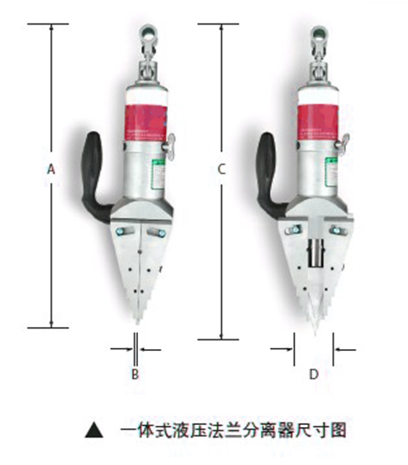 保定一体式液压法兰分离器